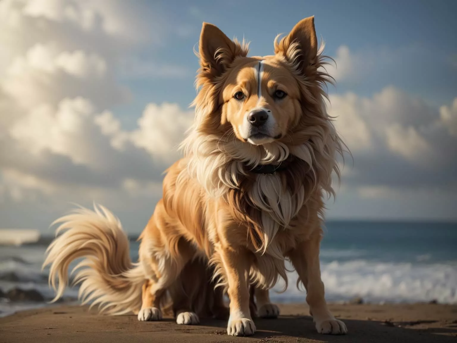 what dog breeds have curly tails