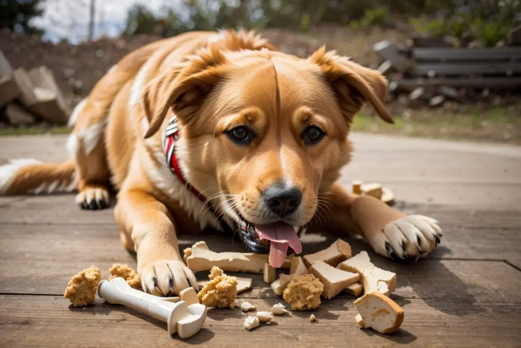 home remedies for dog who ate chicken bones