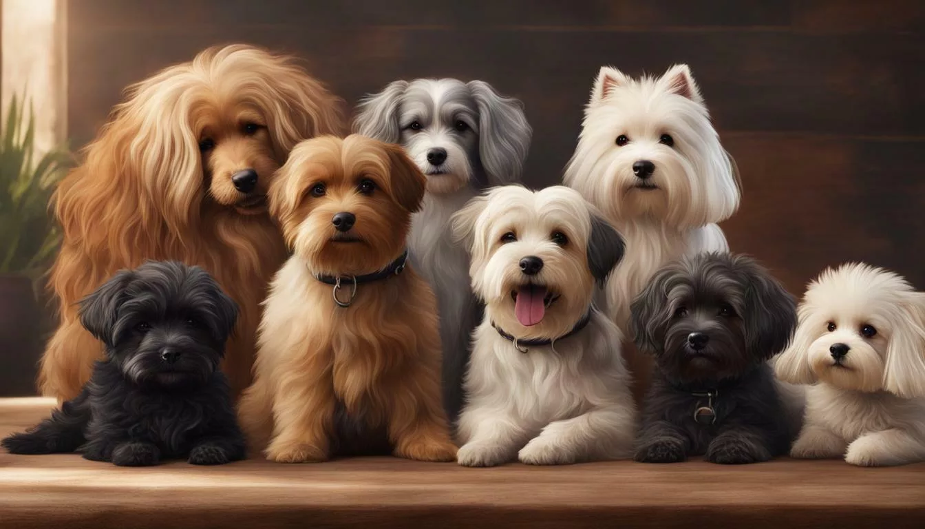 what dog breeds have hair instead of fur