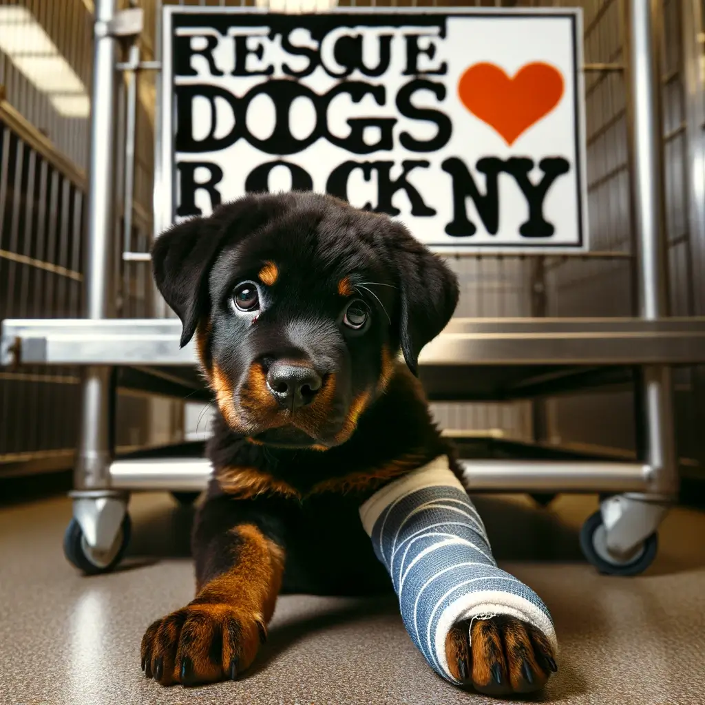 Pumba’s Journey: A Rottweiler Puppy’s Tale of Resilience and Compassion